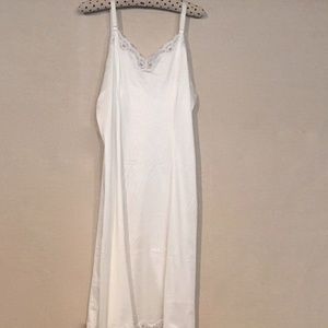 3 for $25: Ivory Sleeveless Slip/Nightgown